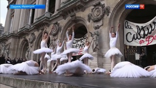 В Париже танцуют против пенсионной реформы, предложенной правительством Франции