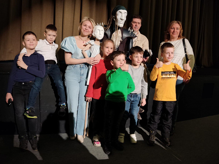 В Центральном театре кукол начался проект " Полёт в Нетландии " для детей в трудной жизненной ситуац