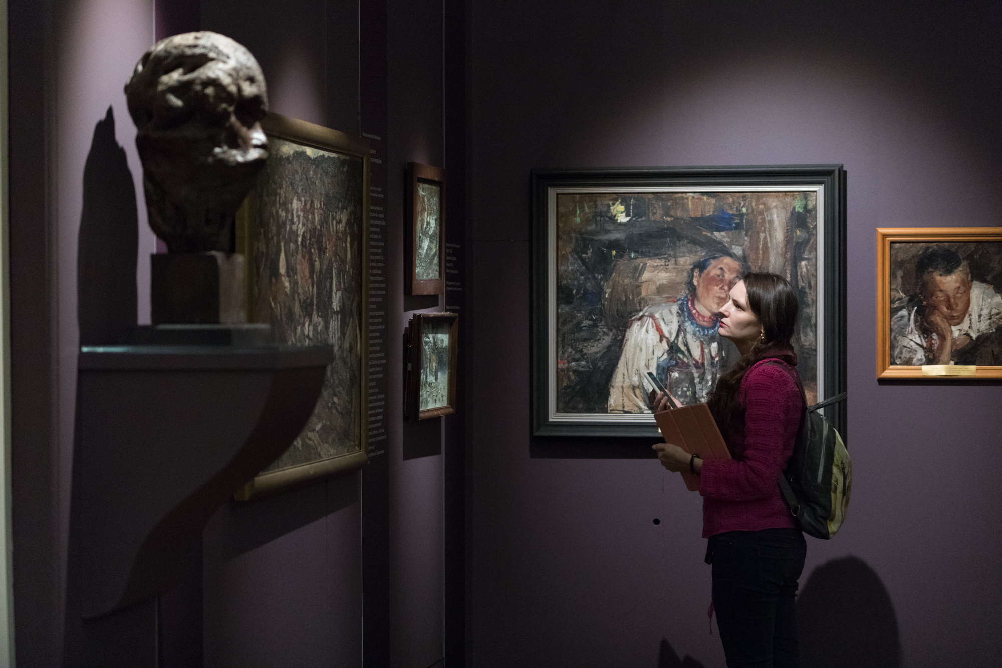 В Музее Академии художеств проходит экспозиция " Возвращение. Николай Фешин и Степан Эрьзя "